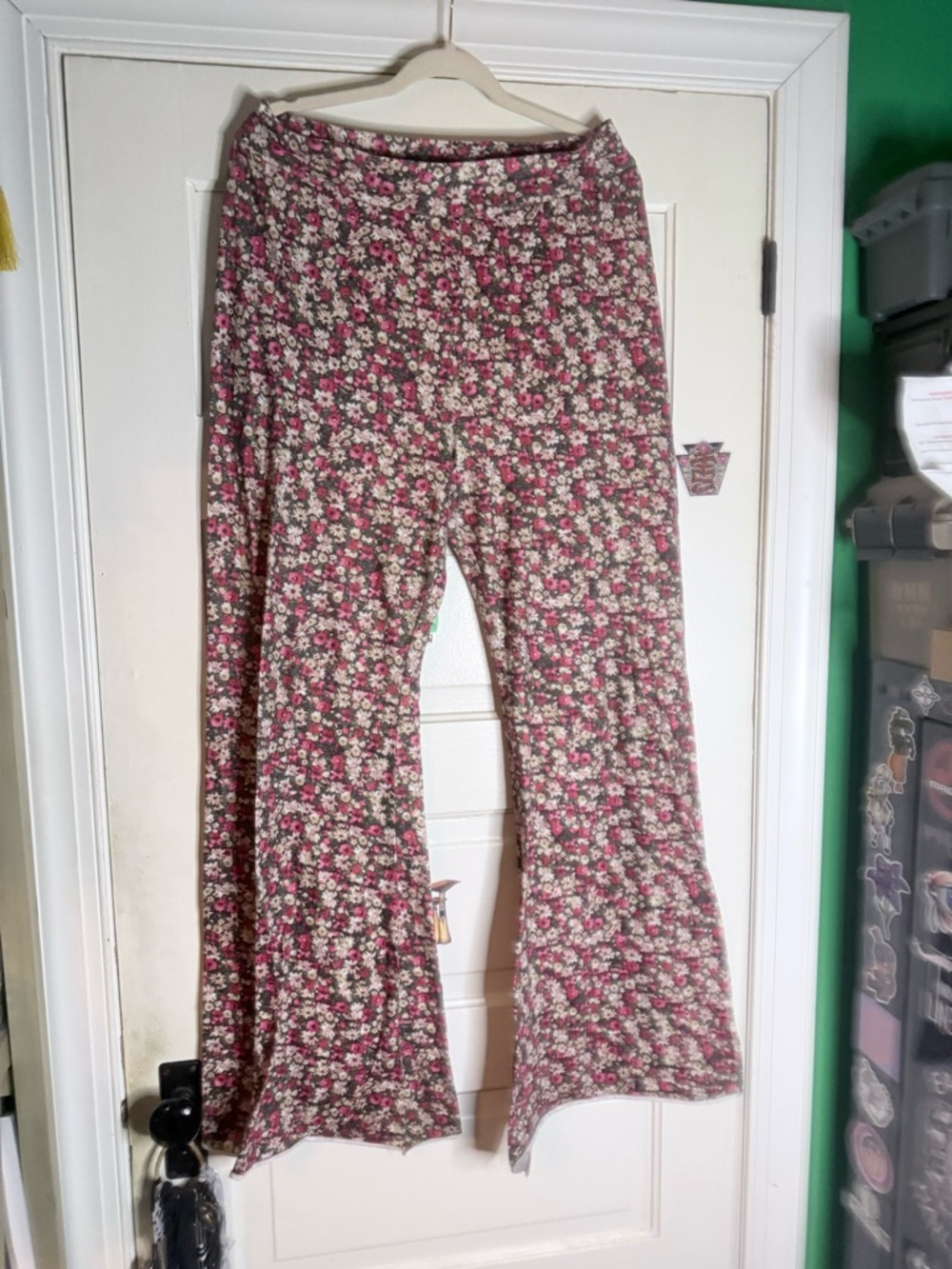 NATURAL LIFE Rd Floral Wide-Leg Kids Bottoms